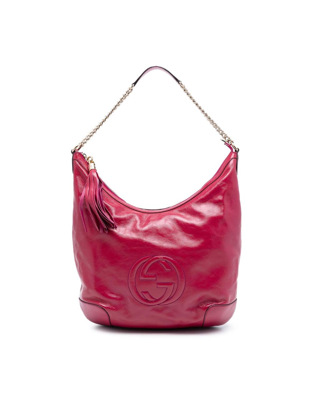 Gucci Patent Soho Shoulder Bag Pre- #316452G50B